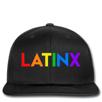 Latinx Pride Rainbow Printed Hat | Artistshot