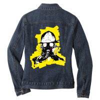 Crusader Ladies Denim Jacket | Artistshot