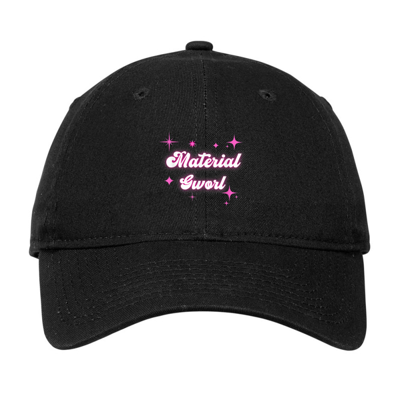 Material Gworl 2022 Viral Meme Pink Stars Text Girl Graphic T Shirt Adjustable Cap by matheeishilo | Artistshot