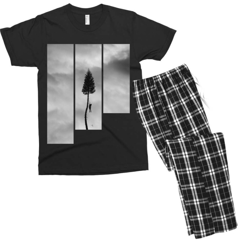 A Black Mile To The Surface Manchester Orchestra Men's T-shirt Pajama Set | Artistshot