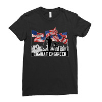 Combat Engineer Veteran Ladies Fitted T-shirt | Artistshot