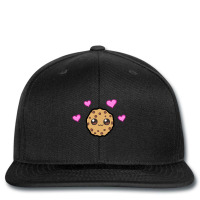 Cookie With Hearts Printed Hat | Artistshot