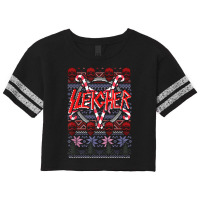 Sleigher Novelty Christmas T Shirt Scorecard Crop Tee | Artistshot