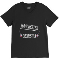 Manchester Orchestra V-neck Tee | Artistshot