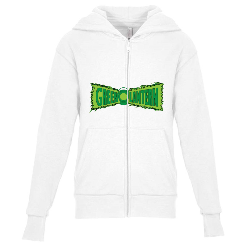 Green Lantern Youth Zipper Hoodie | Artistshot