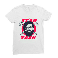 Kgf Yash Rocking Star Design Ladies Fitted T-shirt | Artistshot