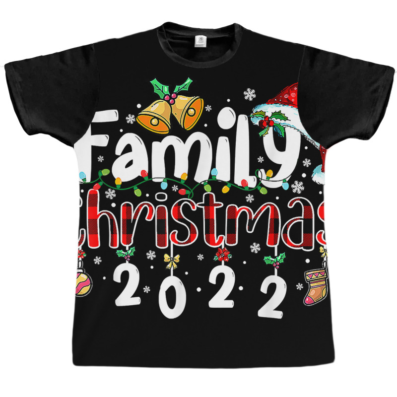 Family Christmas 2022 Matching Pajamas Squad Santa Elf Funny T Shirt Graphic T-shirt | Artistshot