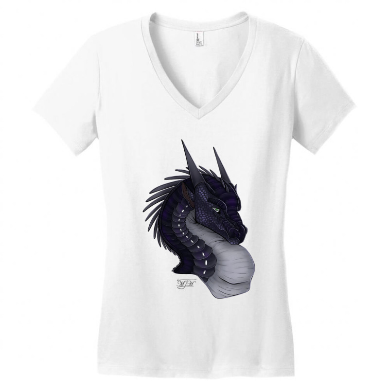 Starflight Head Shot 2 Long Women's V-Neck T-Shirt by ANGELIQUENIGH | Artistshot