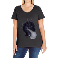 Starflight Head Shot 2 Long Ladies Curvy T-shirt | Artistshot