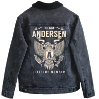 Andersen Unisex Sherpa-lined Denim Jacket | Artistshot