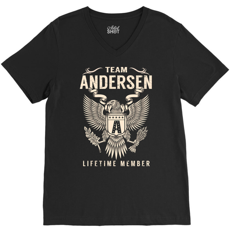 Andersen V-Neck Tee by oatesorlandoi9eepf | Artistshot