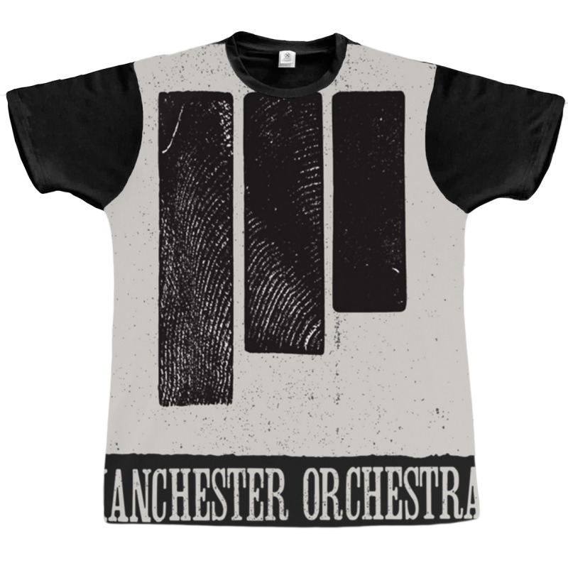 Manchester Orchestra Black Lines Grunge Cool Unisex Graphic T-shirt | Artistshot