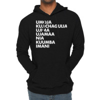 Kwanzaa   Seven Principles Premium T Shirt Lightweight Hoodie | Artistshot