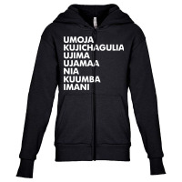 Kwanzaa   Seven Principles Pullover Hoodie Youth Zipper Hoodie | Artistshot