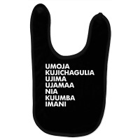 Kwanzaa   Seven Principles Pullover Hoodie Baby Bibs | Artistshot