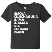 Kwanzaa   Seven Principles Sweatshirt Baby Tee | Artistshot