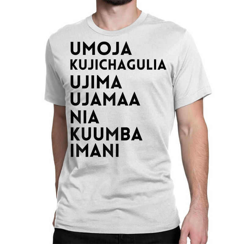 Kwanzaa 7 Principles Umoja Kujichagulia Ujima Ujamaa Nia Raglan Baseba Classic T-shirt by ayedencoplon | Artistshot