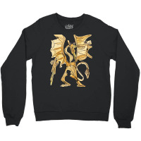 King Ghidorah By Pollux Crewneck Sweatshirt | Artistshot