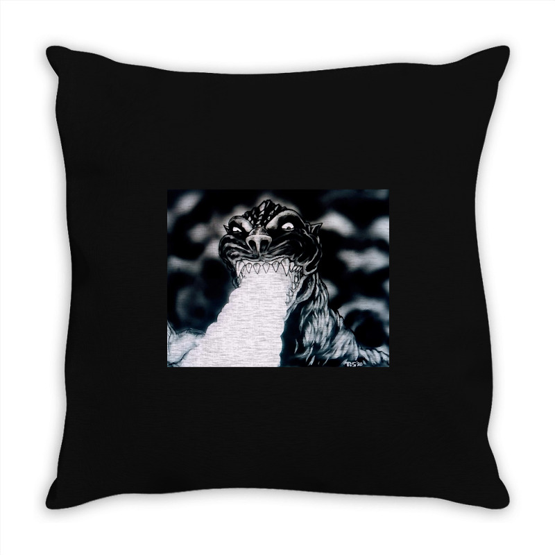 Kingu '54 Throw Pillow | Artistshot