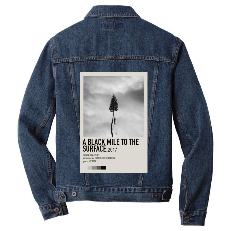 Manchester Orchestra Poster Men Denim Jacket | Artistshot