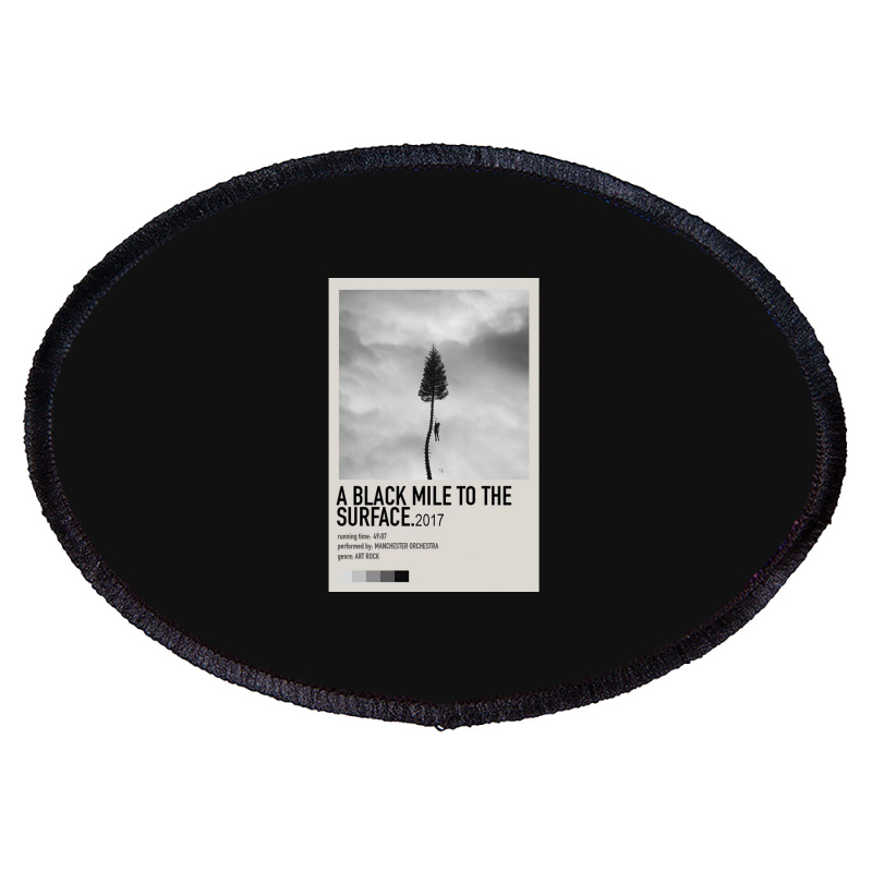 Manchester Orchestra Poster Oval Patch | Artistshot