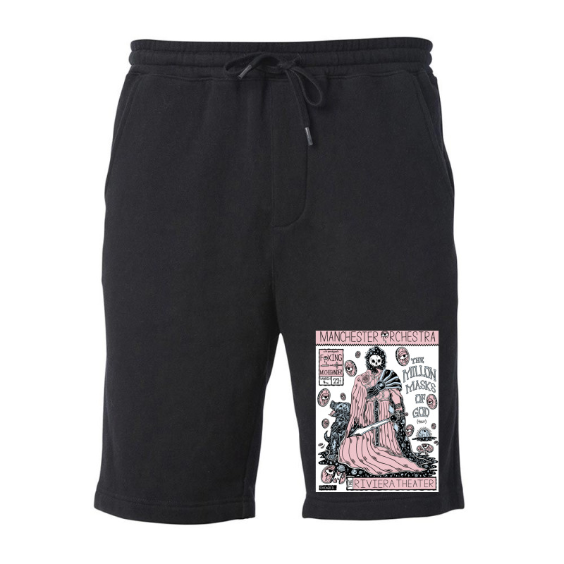 Manchester Orchestra Sketch Fleece Short | Artistshot