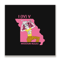 Missouri Rules! Metal Print Square | Artistshot