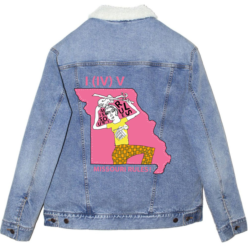 Missouri Rules! Unisex Sherpa-lined Denim Jacket | Artistshot