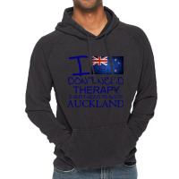 I Dont Need Therapy I Just Need To Go To Auckland Vintage Hoodie | Artistshot