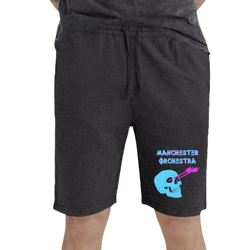 Manchester Orchestra Skull And Arrows Vintage Short | Artistshot