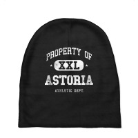 Astoria Vintage Distressed College Property Xxl Baby Beanies | Artistshot