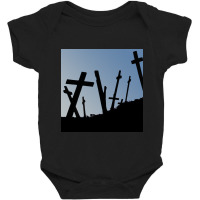 Graveyard At Dawn Baby Bodysuit | Artistshot