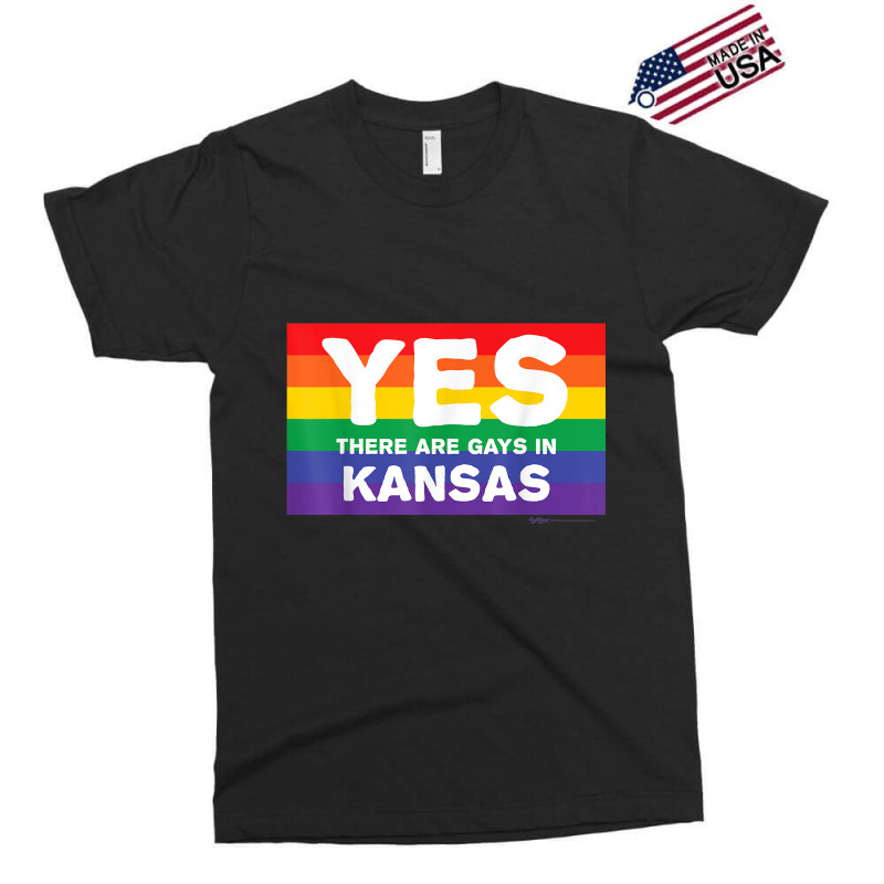 Yes There Are Gays In Kansas, Pride Lgbt T Shirt Exclusive T-shirt by RYANIDDLE | Artistshot