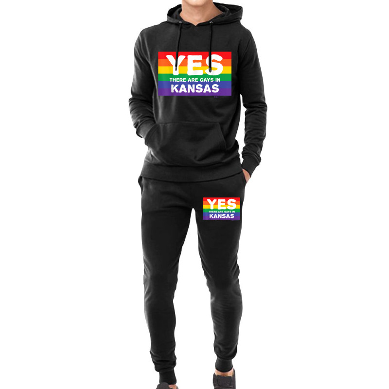 Yes There Are Gays In Kansas, Pride Lgbt T Shirt Hoodie & Jogger set by RYANIDDLE | Artistshot