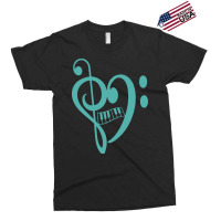 Music Heart Note Piano Musician Pianist Exclusive T-shirt | Artistshot