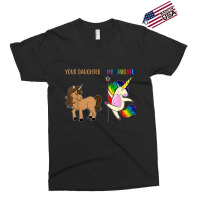 Your Daughter And My Daughter Funny Unicorn Lgbt Pride  Tshirt Exclusive T-shirt | Artistshot