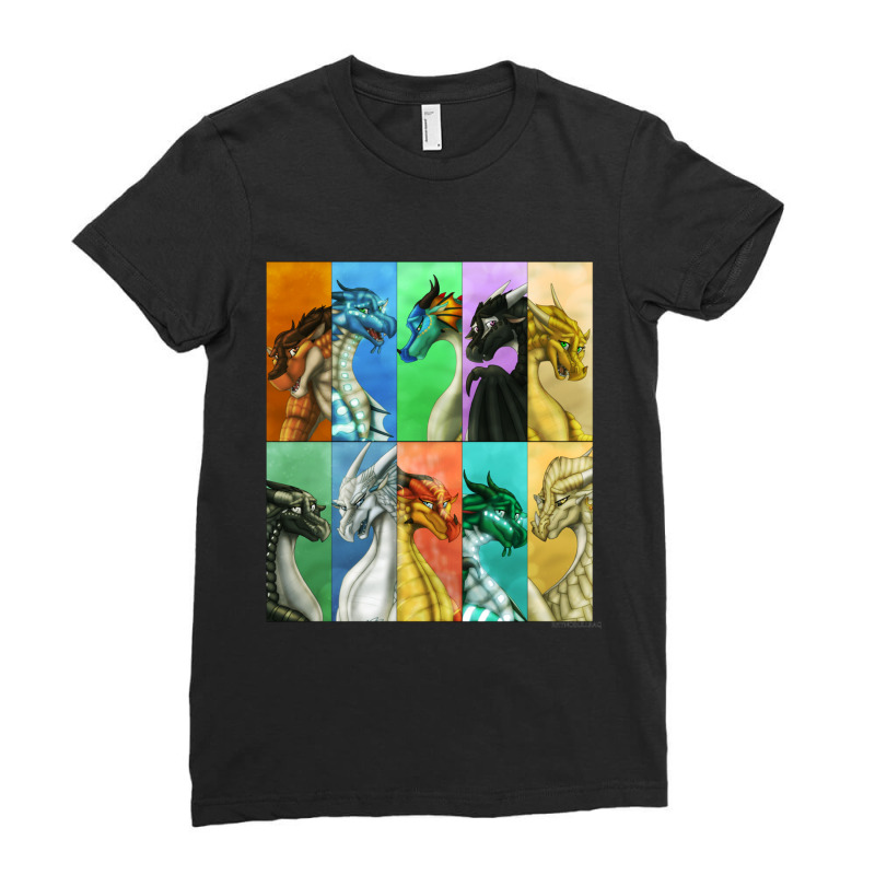 Wings Of Fire  Dragonets Ladies Fitted T-Shirt by MARQUISHAWKINS | Artistshot