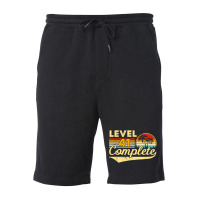 Level 41st Complete   Couple 41 Year Wedding Anniversary T Shirt Fleece Short | Artistshot