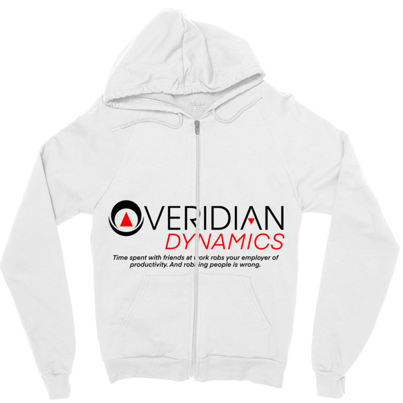 Better Off Ted Veridian Dynamics Time Spent With Friends At Work Robs  Zipper Hoodie by DEBRAUNTER | Artistshot