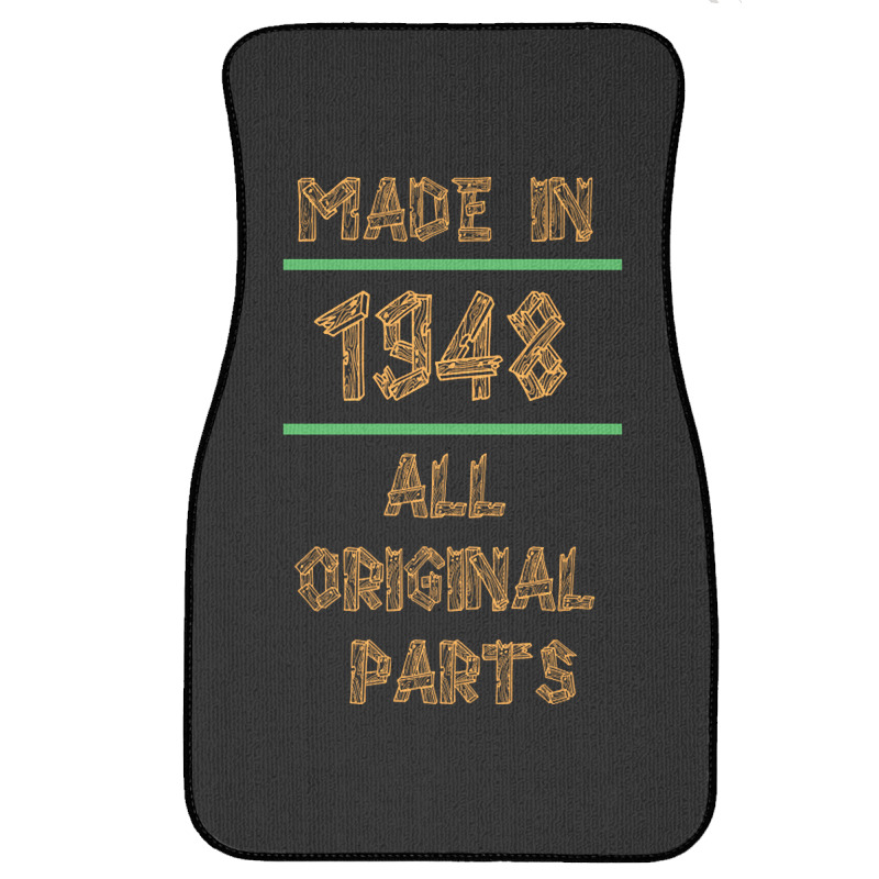 Custom Made In 1948 All Original Parts Front Car Mat By Jankonen637