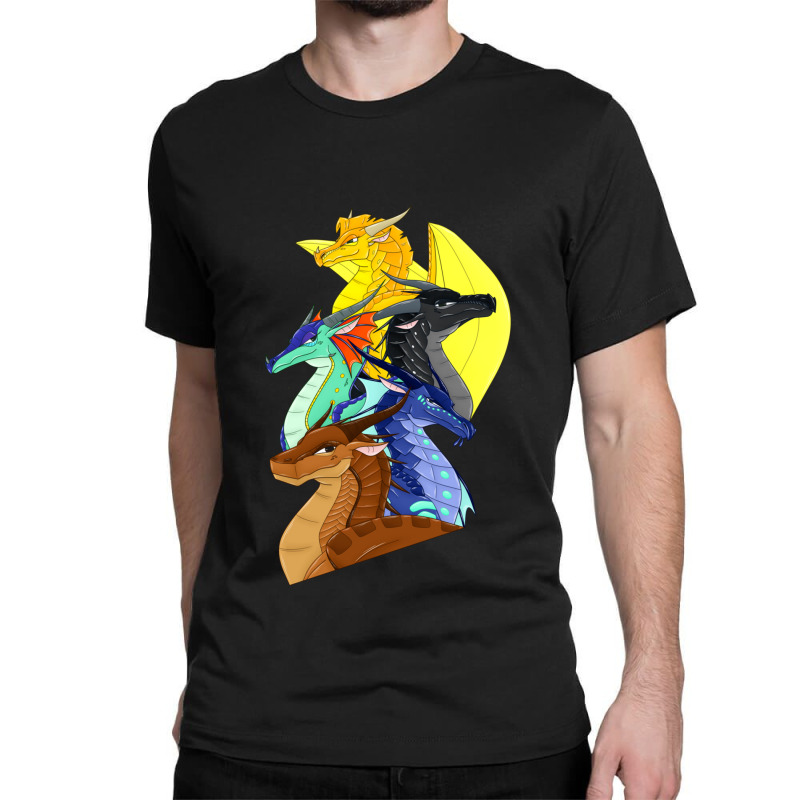 Dragonets Of Destiny Classic T-shirt by MARQUISHAWKINS | Artistshot