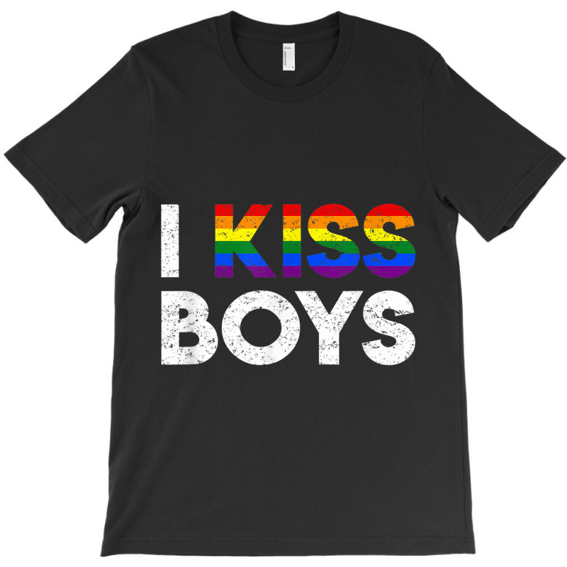 Lgbt I Kiss Boys Twink Gay Rainbow Pride Month Vintage T-shirt | Artistshot