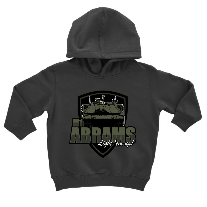 M1 Abrams Toddler Hoodie by declangreenwood | Artistshot