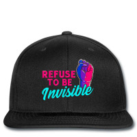 Refuse To Be Invisible Pride Shirt Lgbtq Community Tees Printed Hat | Artistshot