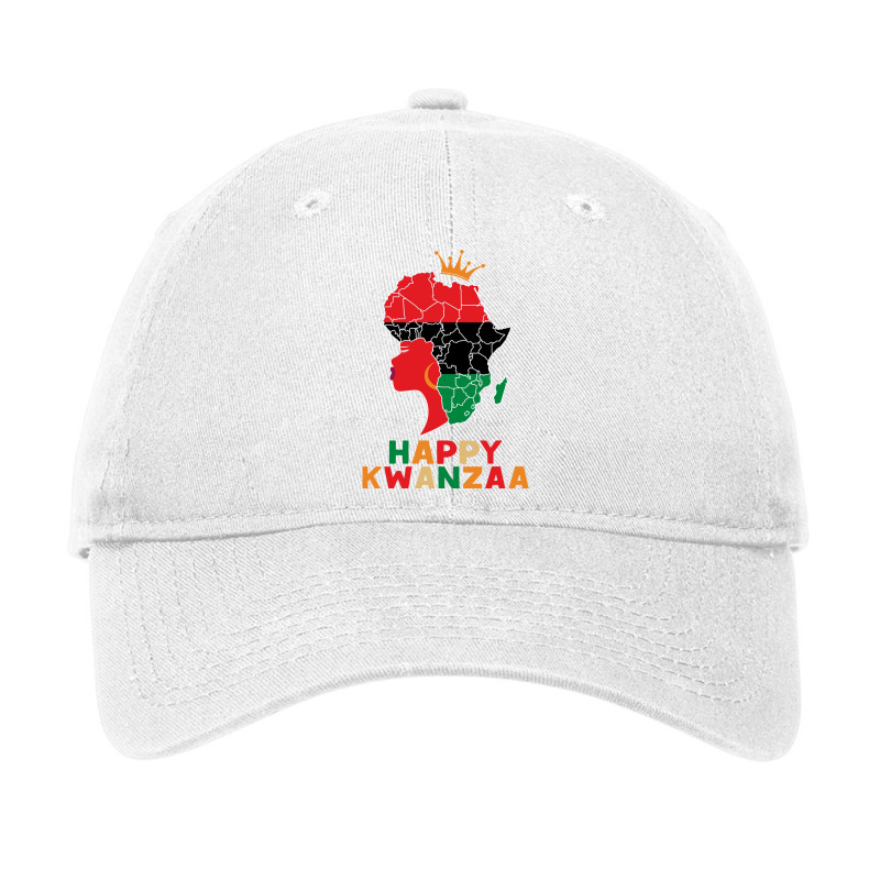 Kinara Seven Principles African American Kwanzaa Afro Women Sweatshirt Adjustable Cap by adam.troare | Artistshot