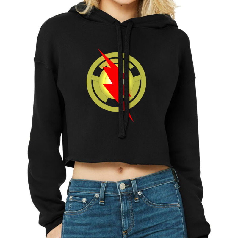 Sinestro Corp Reverse Flash Cropped Hoodie by duagigikelinci | Artistshot