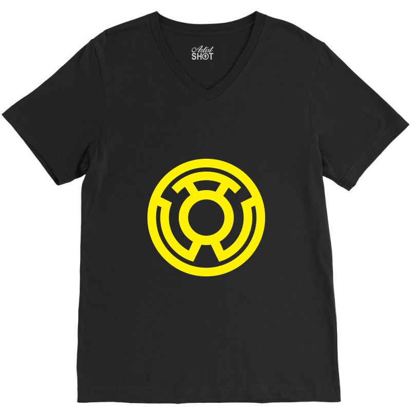 Sinestro Lantern Corps Sinestro V-Neck Tee by duagigikelinci | Artistshot