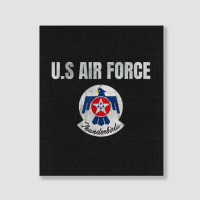 Usaf Thunderbirds T-shirts-u S Air Force Gifts Portrait Canvas Print | Artistshot