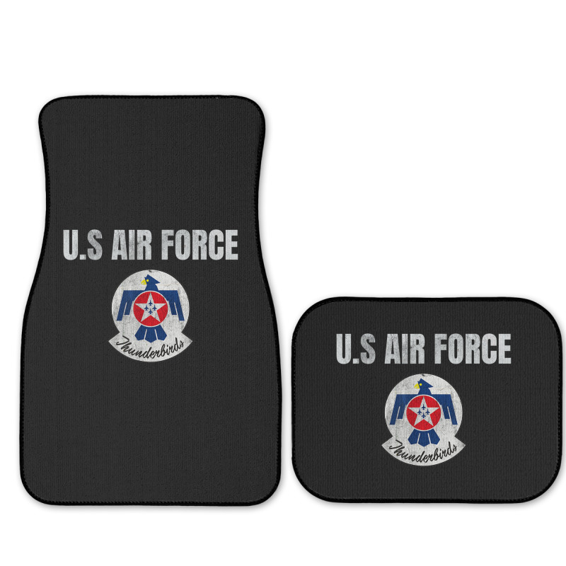 Usaf Thunderbirds T-shirts-u S Air Force Gifts Full Set Car Mats | Artistshot