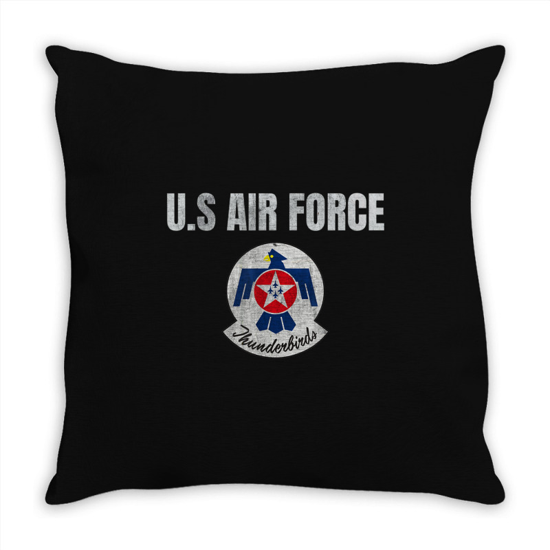 Usaf Thunderbirds T-shirts-u S Air Force Gifts Throw Pillow | Artistshot